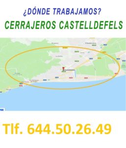 ¿ en que zonas de castelldefels trabajamos ?